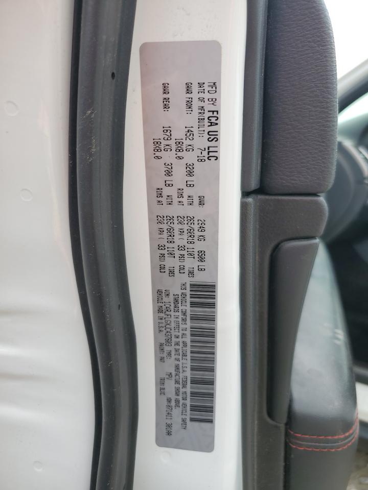 1C4RJFLGXJC437603 2018 Jeep Grand Cherokee Trailhawk