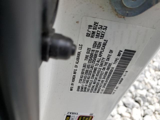 2019 HONDA ODYSSEY LX 5FNRL6H20KB085014