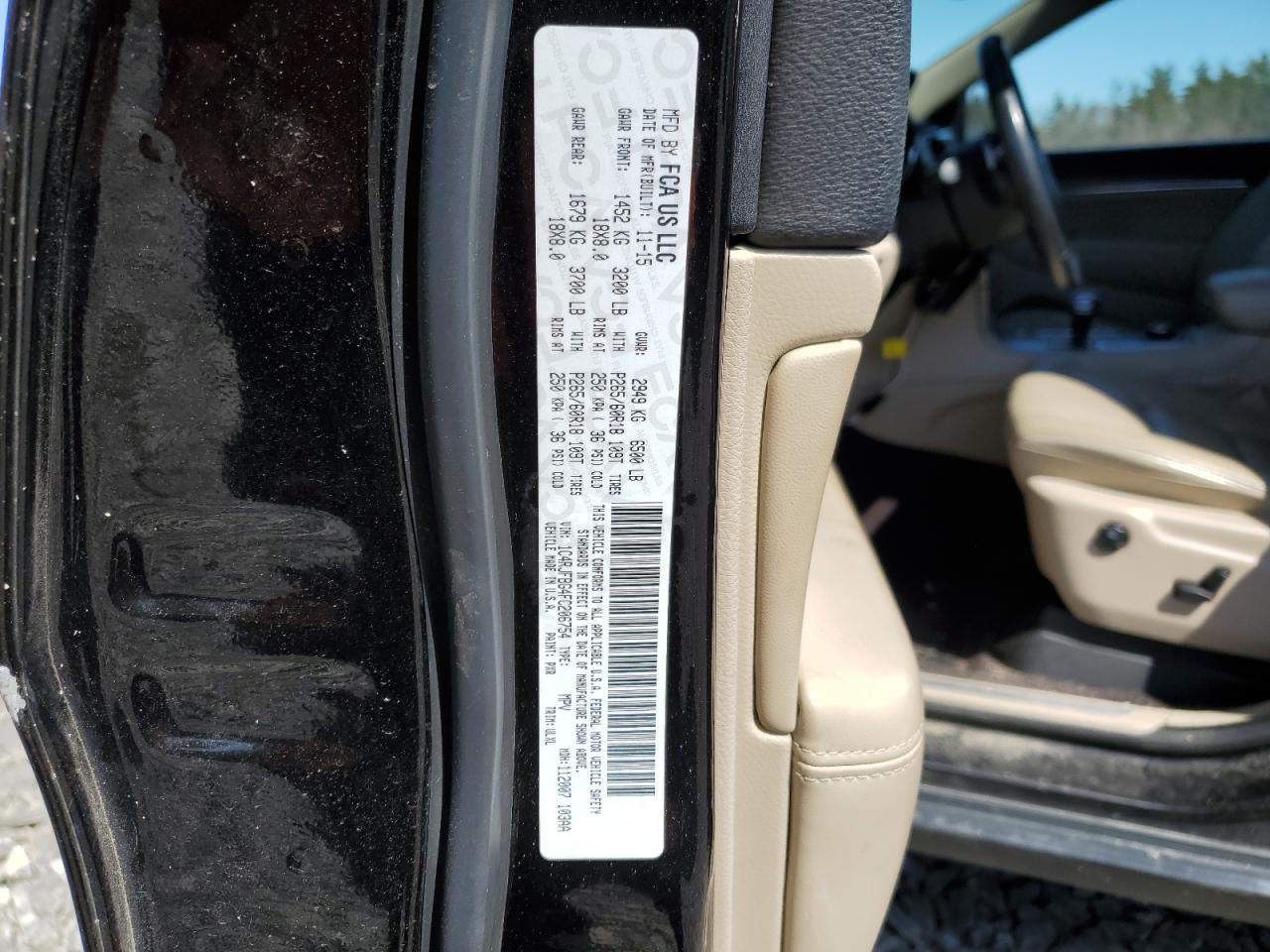 1C4RJFBG4FC206754 2015 Jeep Grand Cherokee Limited