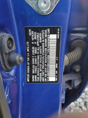 2019 Honda Civic Lx VIN: SHHFK7H33KU216309 Lot: 49943684