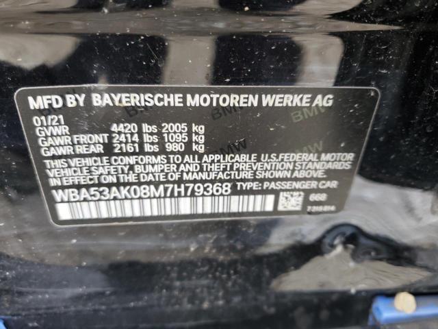 VIN WBA53AK08M7H79368 2021 BMW 2 Series, 228I no.12