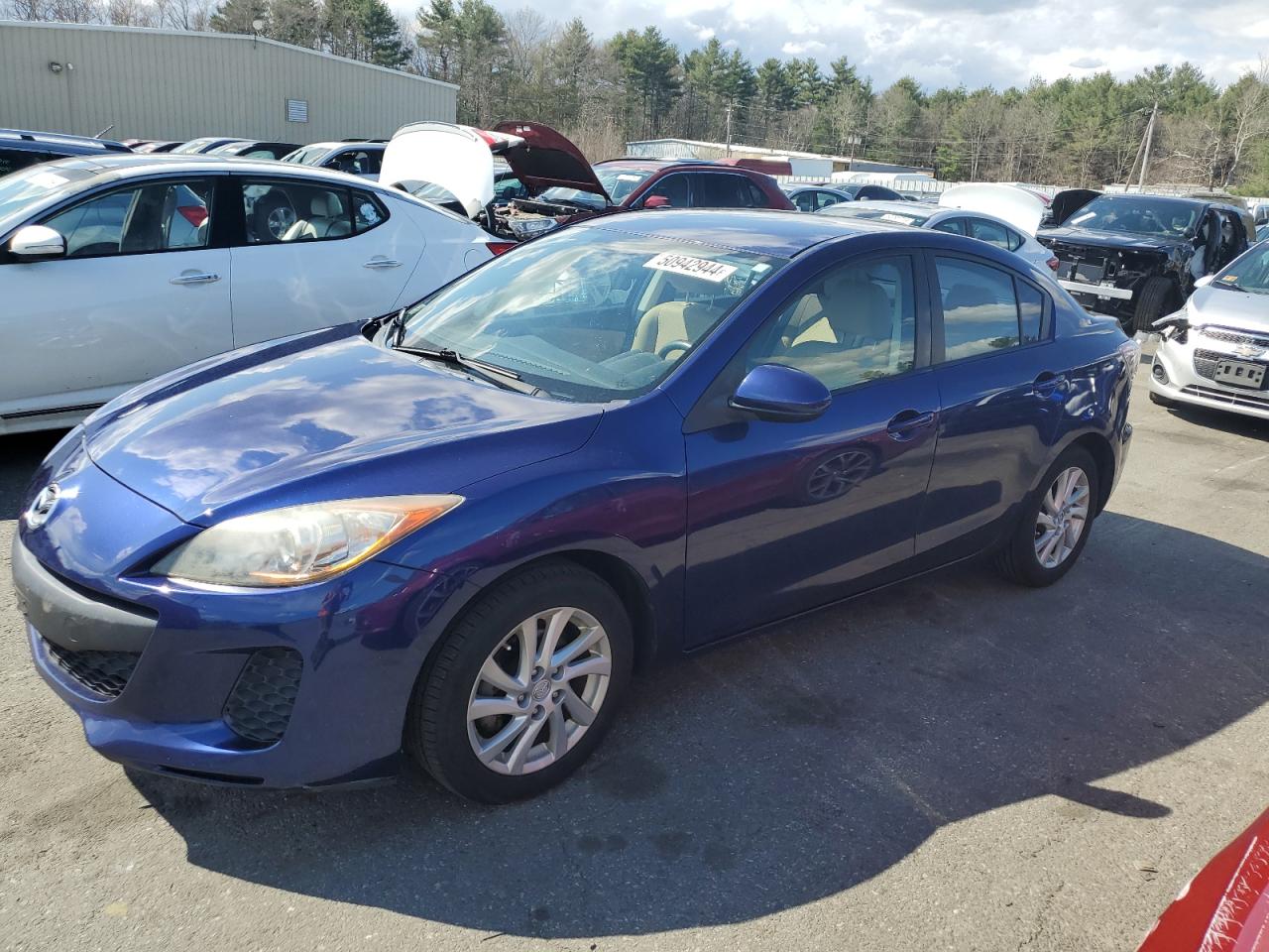 2012 Mazda 3 I vin: JM1BL1VF5C1506960