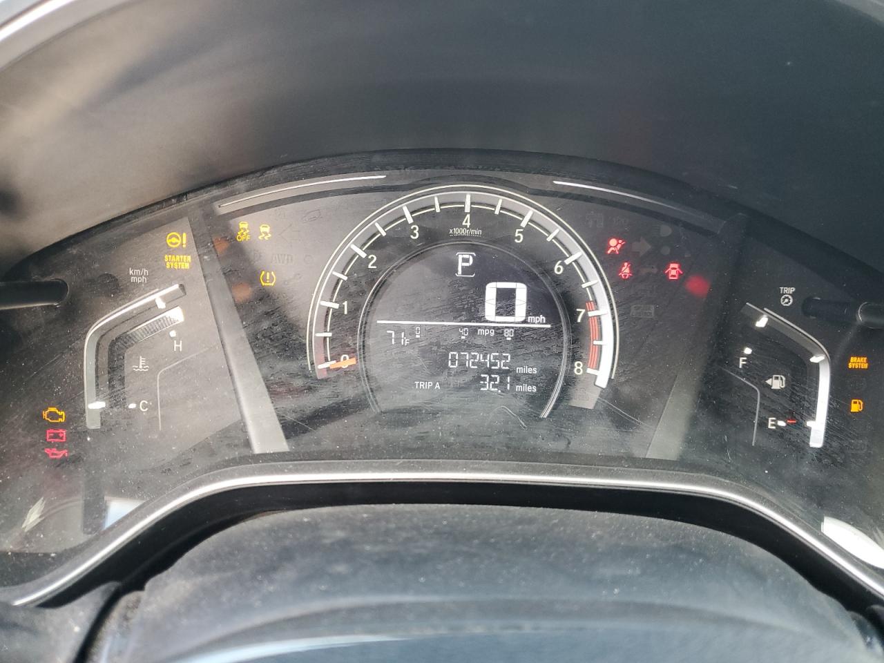 2HKRW5H31JH421621 HONDA CRV 2018