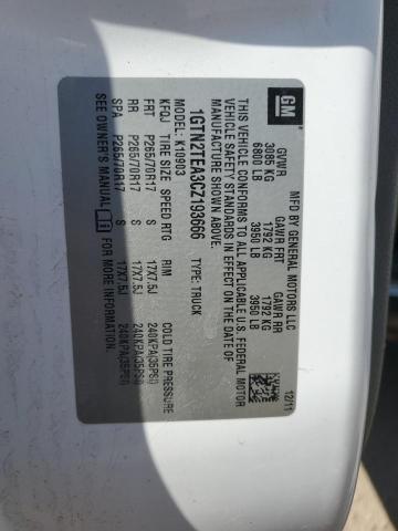 2012 GMC Sierra K1500 VIN: 1GTN2TEA3CZ193666 Lot: 52648574