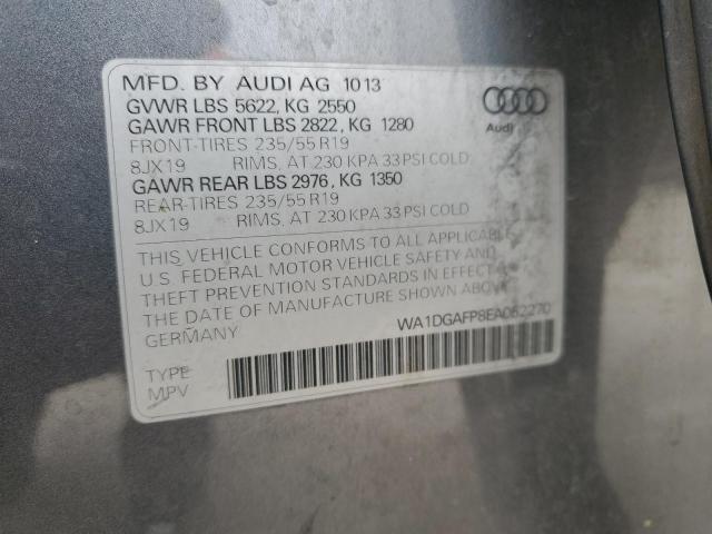 Lot #2505732758 2014 AUDI Q5 PREMIUM salvage car