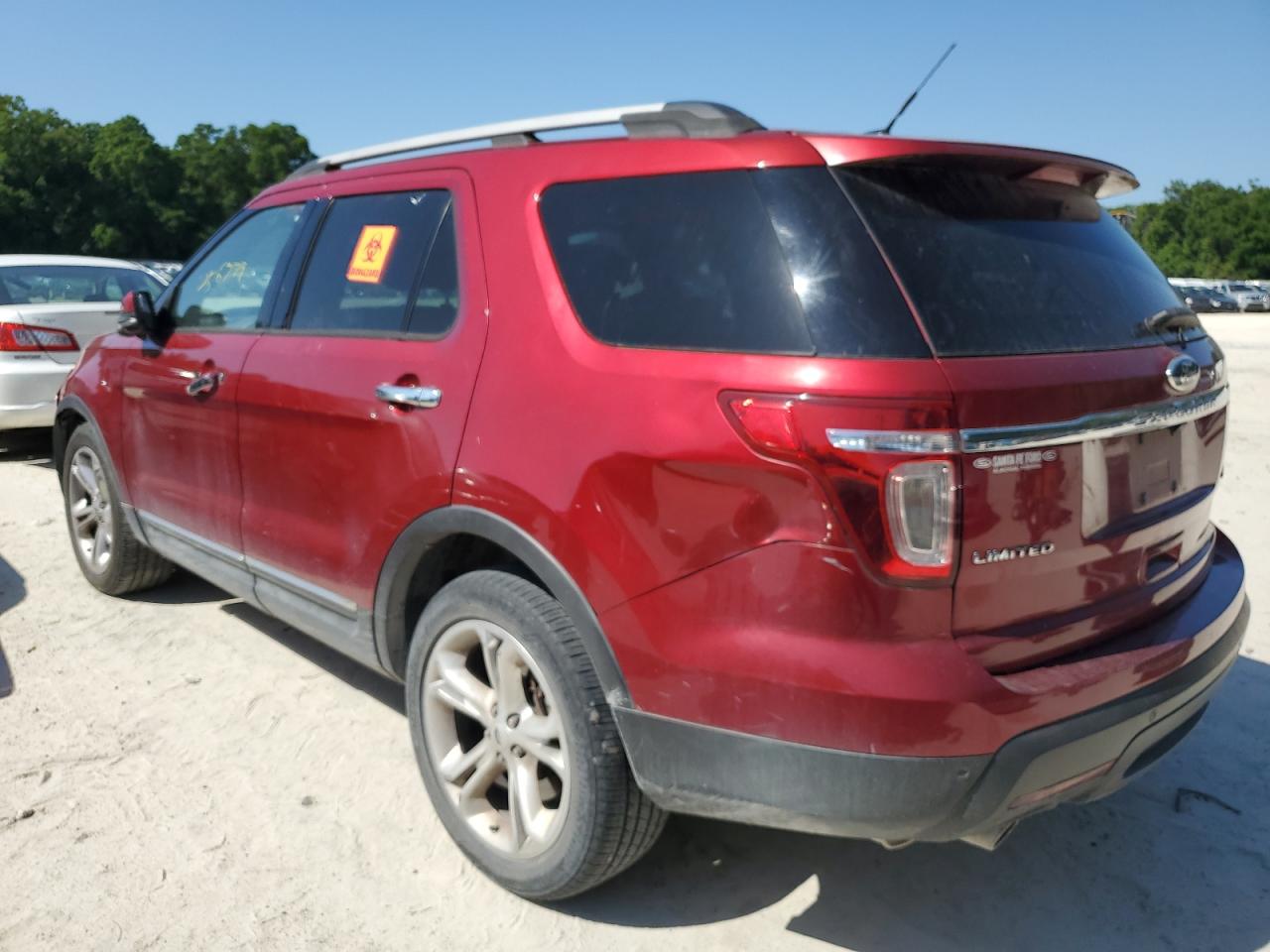 1FM5K7F82FGB90725 2015 Ford Explorer Limited