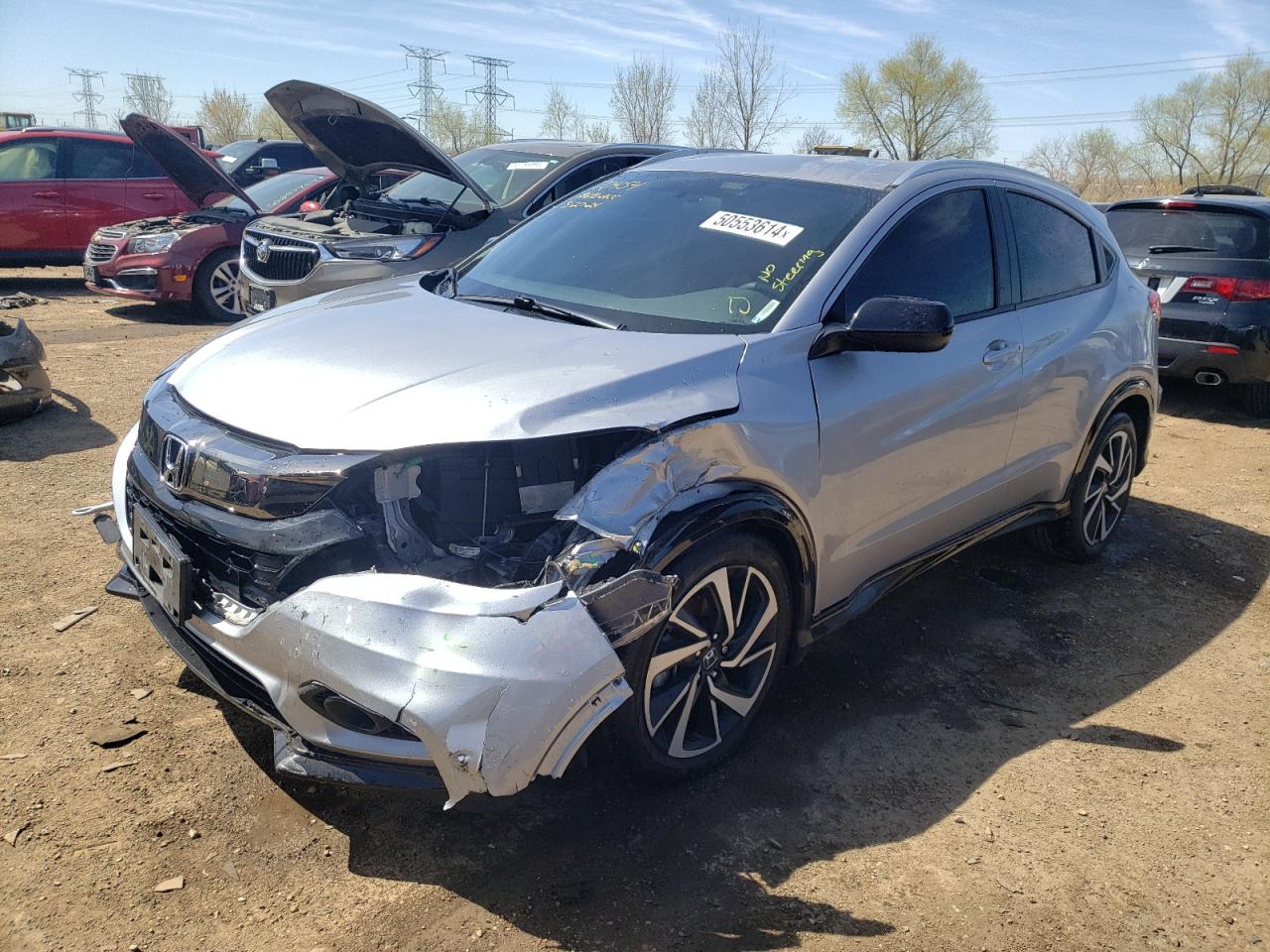 3CZRU6H17KG729939 2019 Honda Hr-V Sport