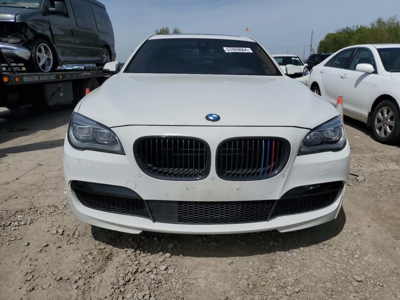 2013 BMW 750 Lxi vin: WBAYF8C55DD140919