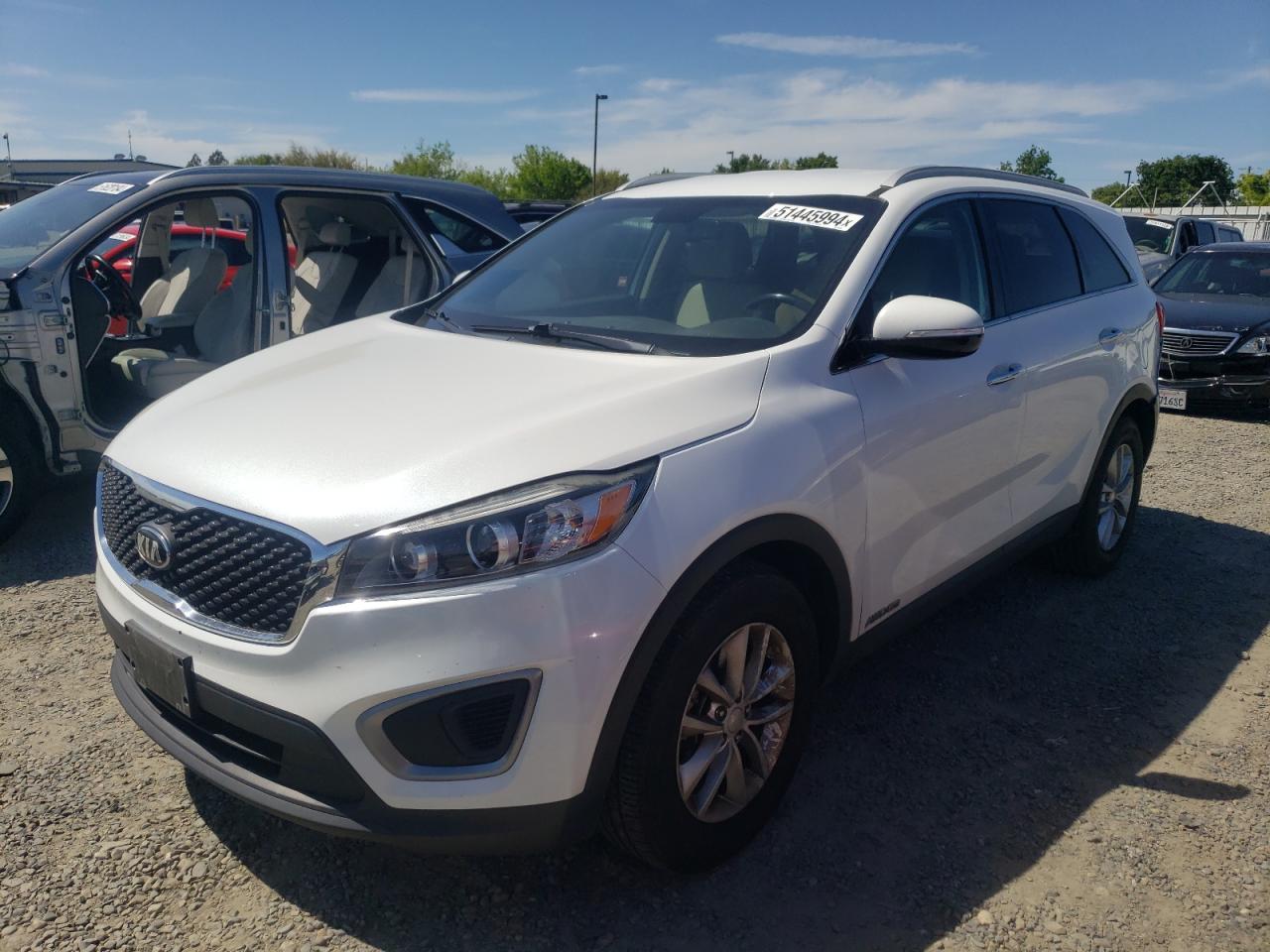 5XYPGDA51HG204596 2017 Kia Sorento Lx