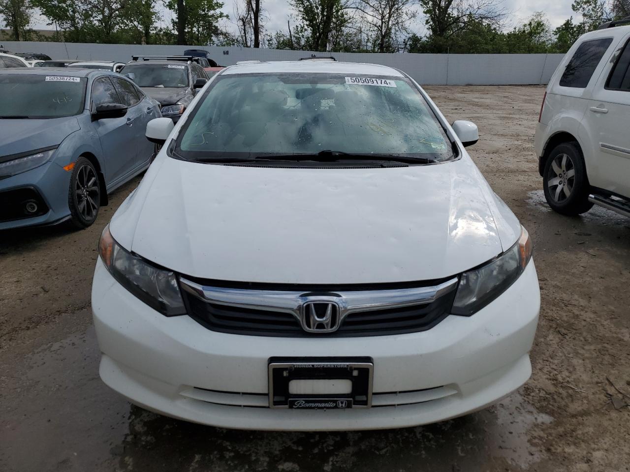 19XFB2F51CE100669 2012 Honda Civic Lx