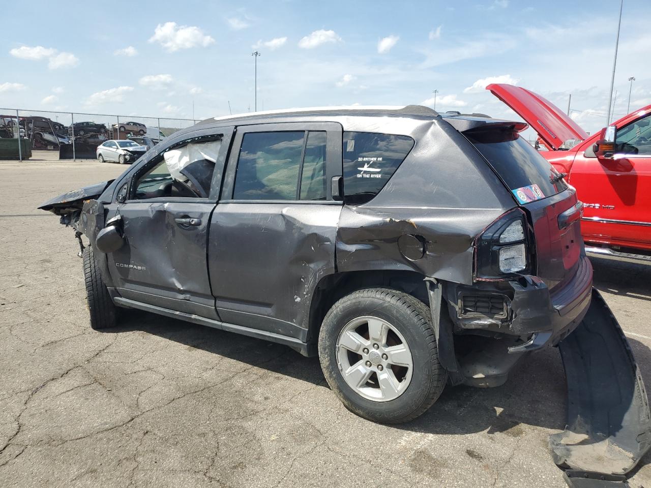 1C4NJCEA2HD206916 2017 Jeep Compass Latitude