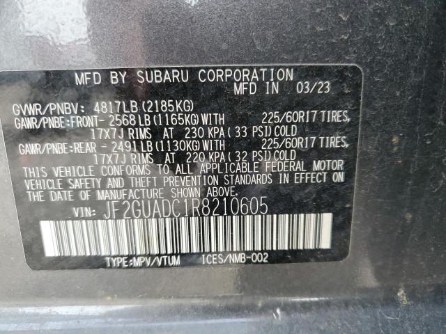 JF2GUADC1R8210605 Subaru Crosstrek  12