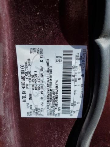 2006 Ford Explorer Limited VIN: 1FMEU75E96UA58774 Lot: 52229044