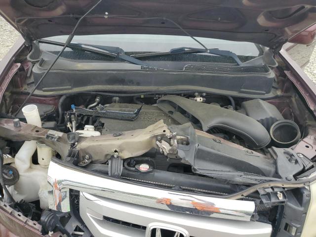 Lot #2475613923 2011 HONDA PILOT EXL salvage car