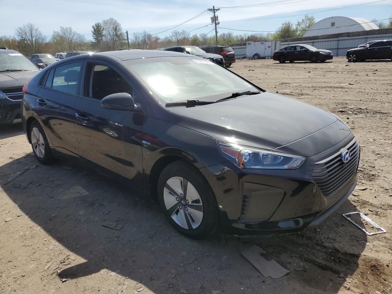 KMHC65LC6KU180204 2019 Hyundai Ioniq Blue