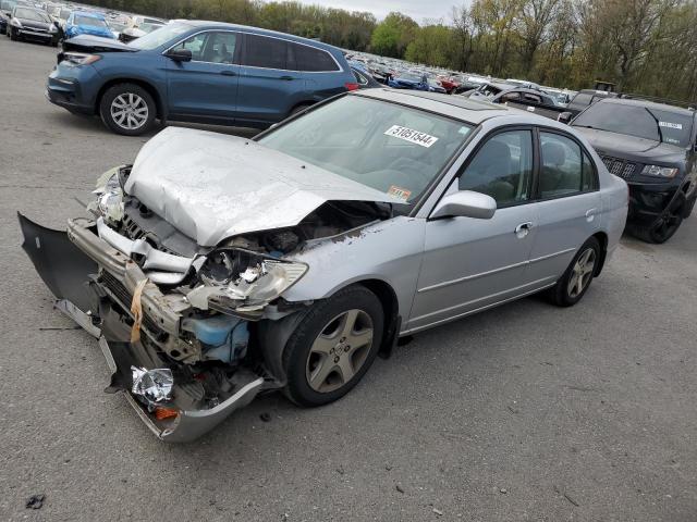 2004 Honda Civic Ex VIN: 2HGES26894H502579 Lot: 51051544