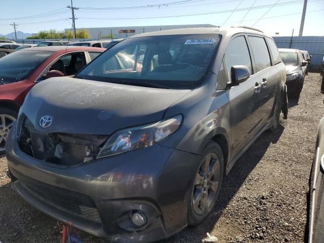 Lot #2506036063 2012 TOYOTA SIENNA SPO salvage car