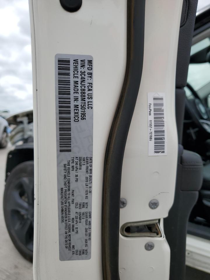 3C4NJCBB8MT501956 2021 Jeep Compass Latitude