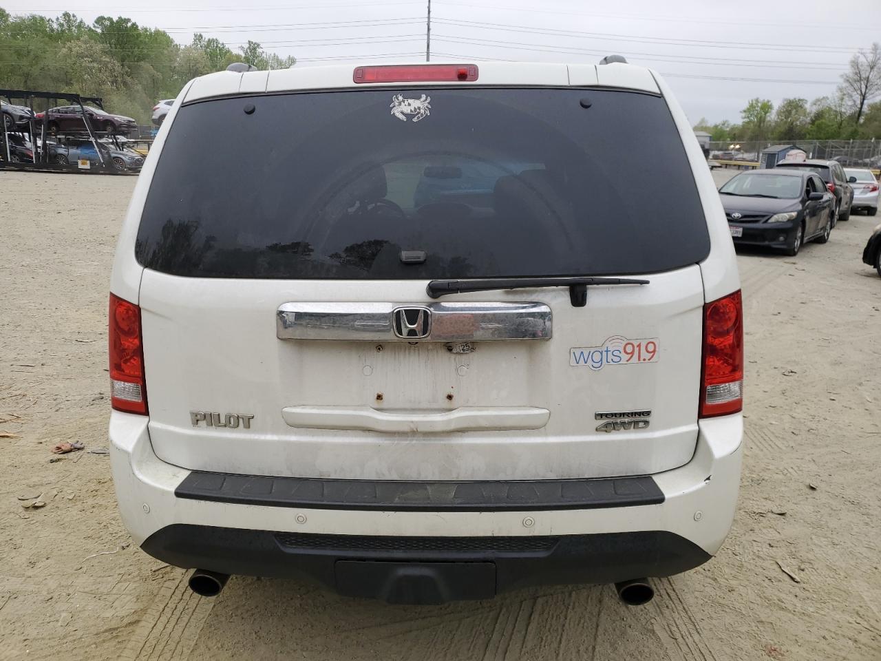 5FNYF4H9XCB012948 2012 Honda Pilot Touring