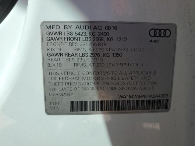 VIN WA1M2AFP8HA044883 2017 Audi Q5, Premium Plus no.13