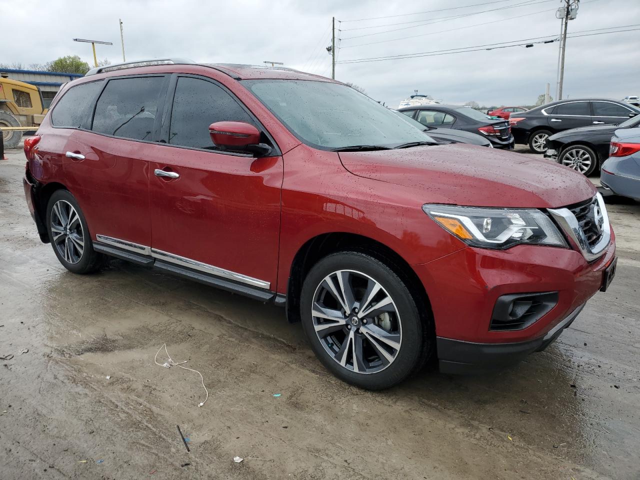 2020 Nissan Pathfinder Platinum vin: 5N1DR2DM2LC597599