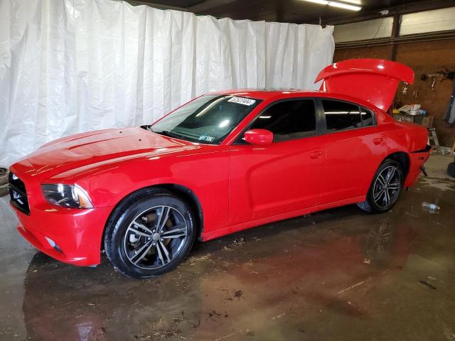 Lot #2494439912 2014 DODGE CHARGER SX salvage car