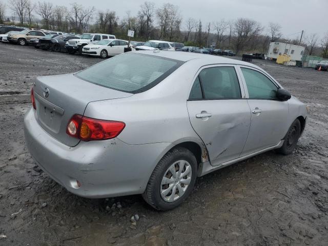 TOYOTA COROLLA BA 2009 silver sedan 4d gas 2T1BU40E29C035836 photo #4