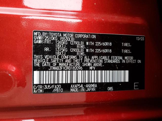 2024 TOYOTA RAV4 PRIME - JTMAB3FV2RD182096