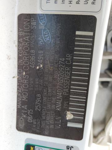 2016 KIA CADENZA LU - KNALN4D77G5209274