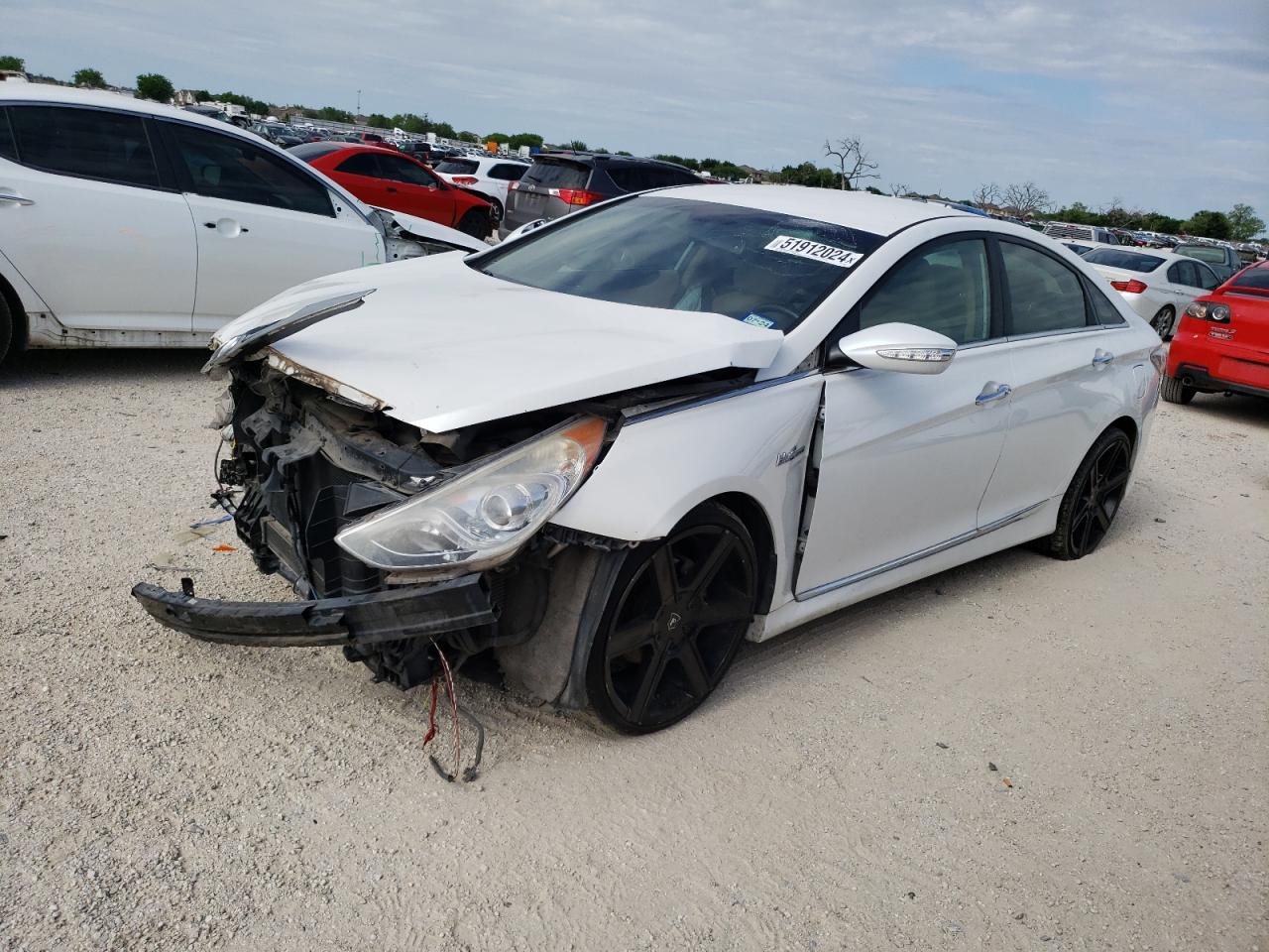 KMHEC4A44CA034684 2012 Hyundai Sonata Hybrid