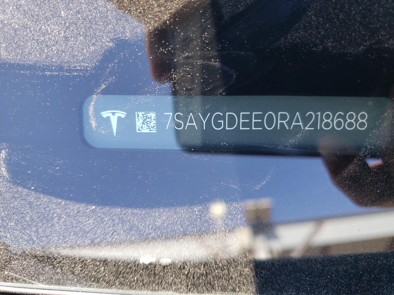 7SAYGDEE0RA218688 2024 Tesla Model Y