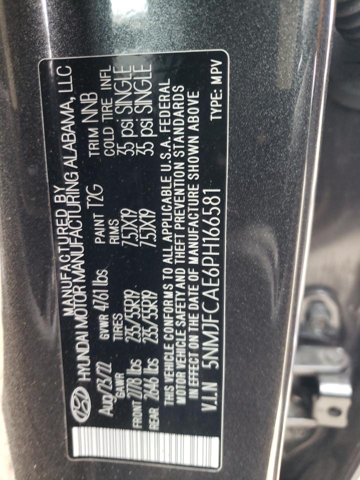 5NMJFCAE6PH166581 2023 Hyundai Tucson Sel