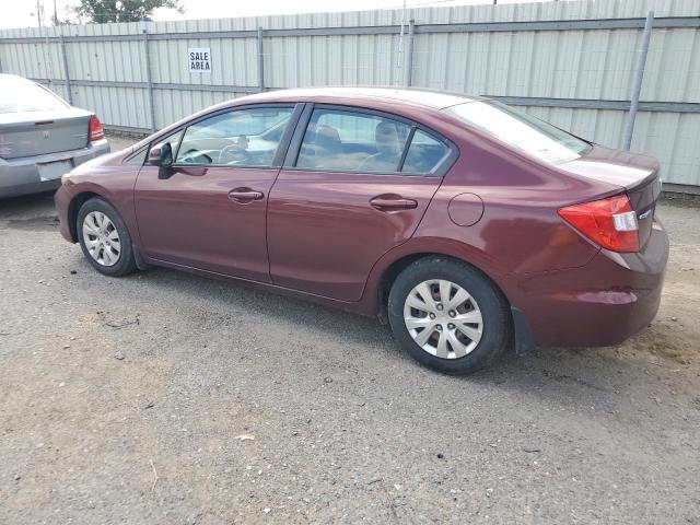 2012 Honda Civic Lx VIN: 2HGFB2F54CH572712 Lot: 52356814