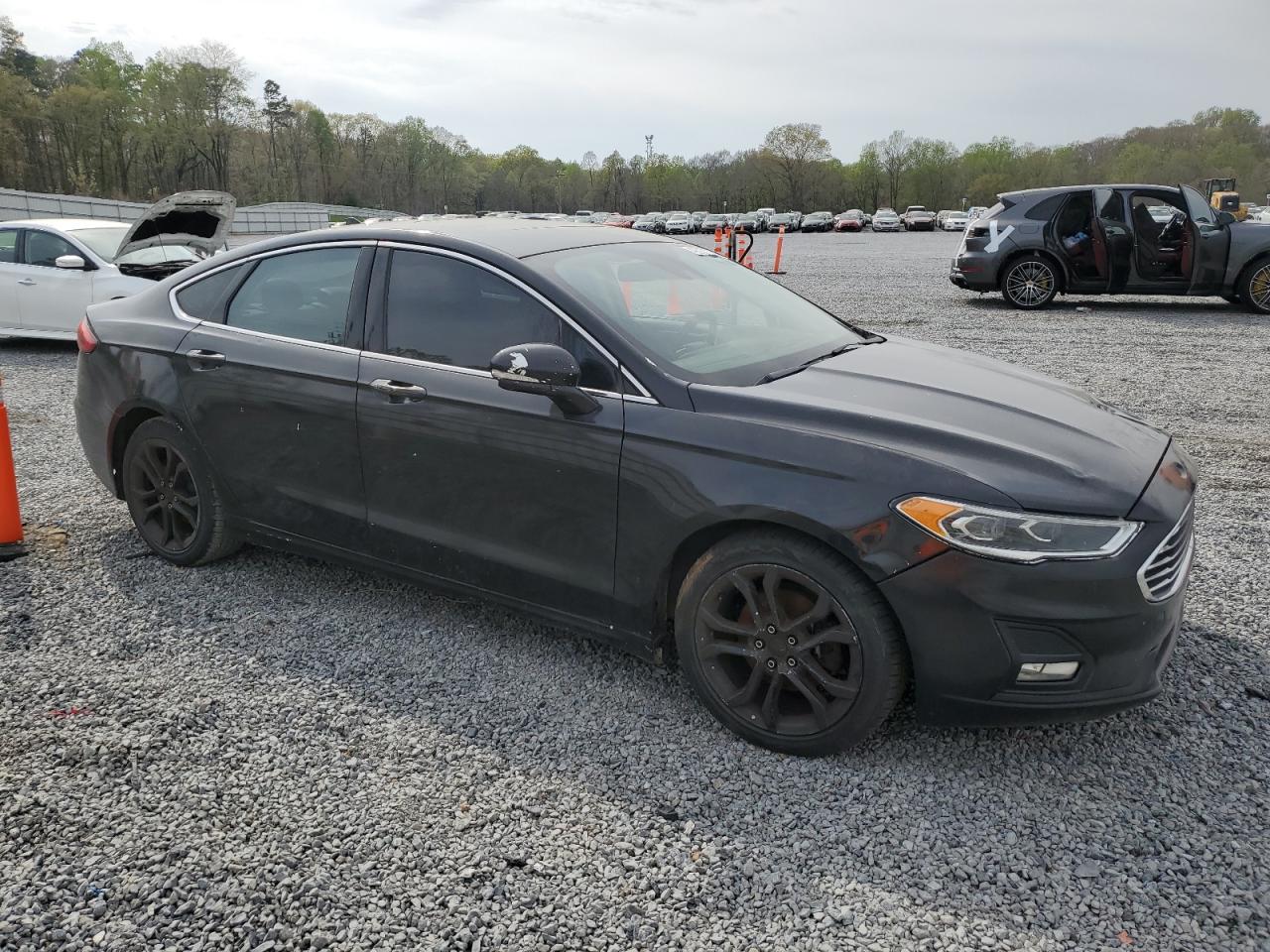 Lot #2457184139 2019 FORD FUSION SEL