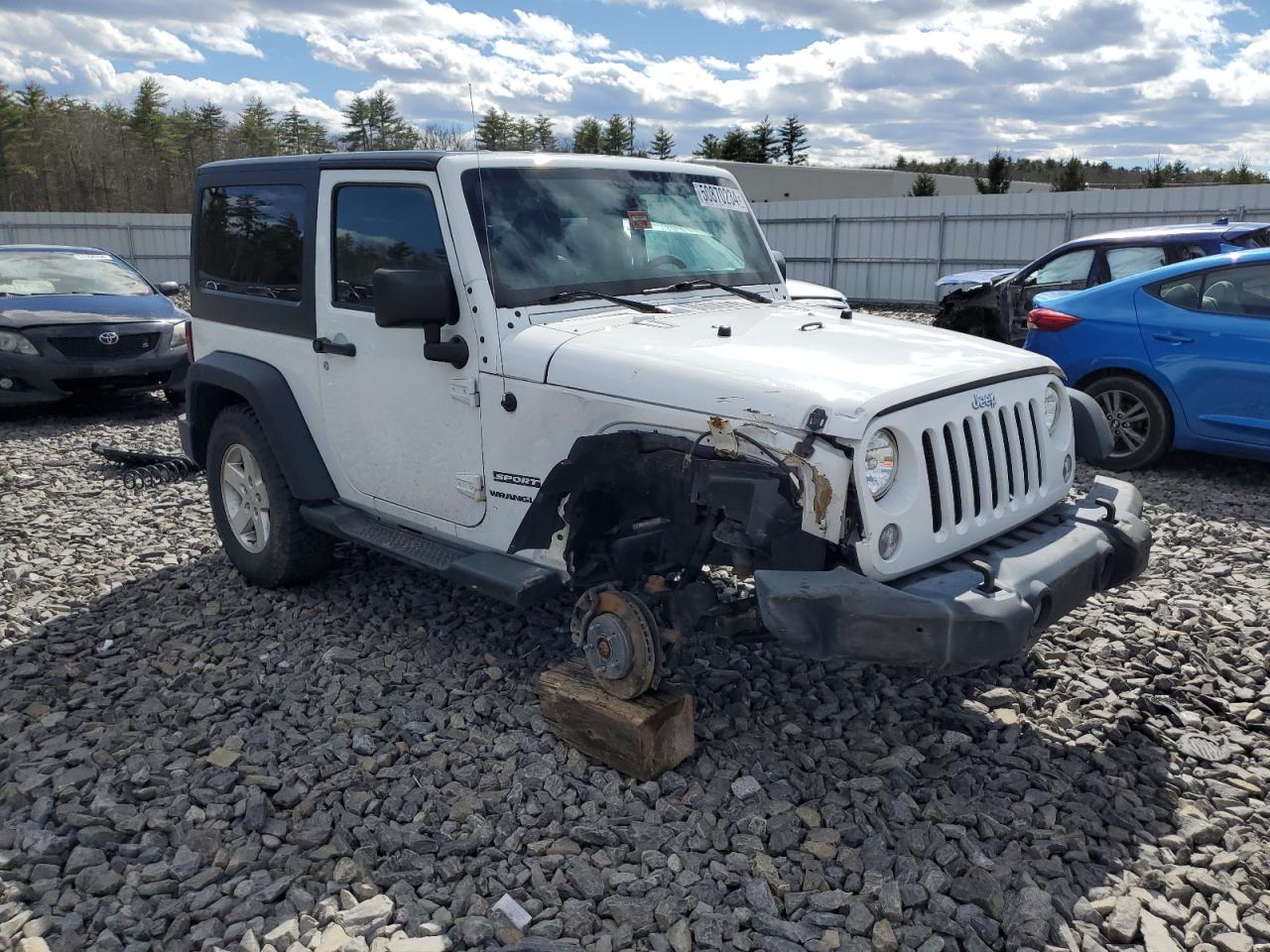 1C4AJWAG8GL202402 2016 Jeep Wrangler Sport