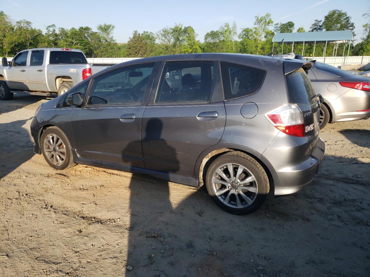 JHMGE8H5XDC046677 2013 Honda Fit Sport