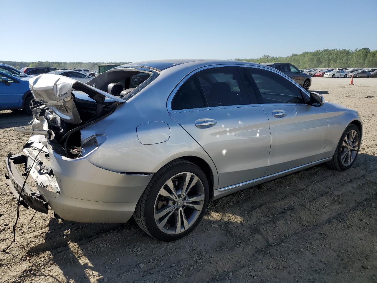 55SWF4KB5FU000552 2015 Mercedes-Benz C 300 4Matic
