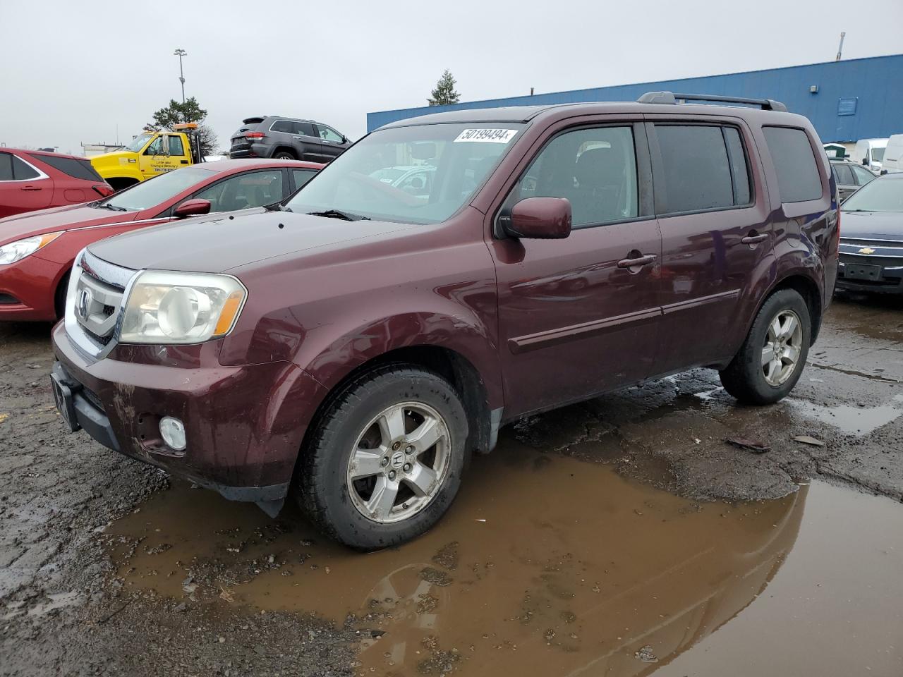 5FNYF4H50AB026450 2010 Honda Pilot Exl