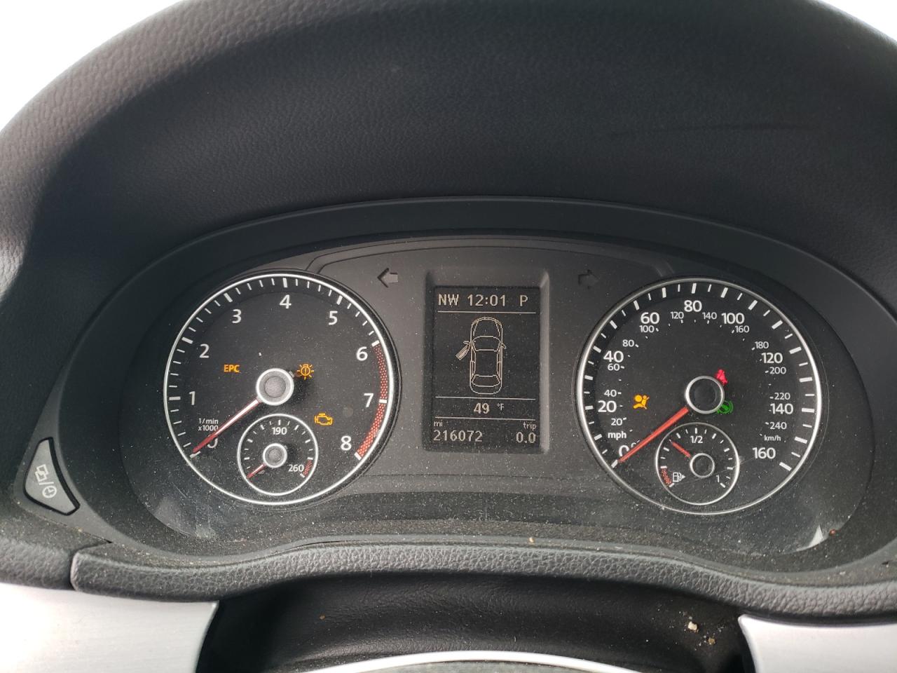 1VWBP7A3XDC097991 2013 Volkswagen Passat Se