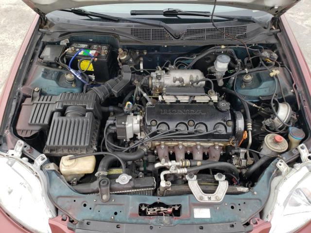 1998 Honda Civic Ex VIN: 1HGEJ8240WL121881 Lot: 51614534