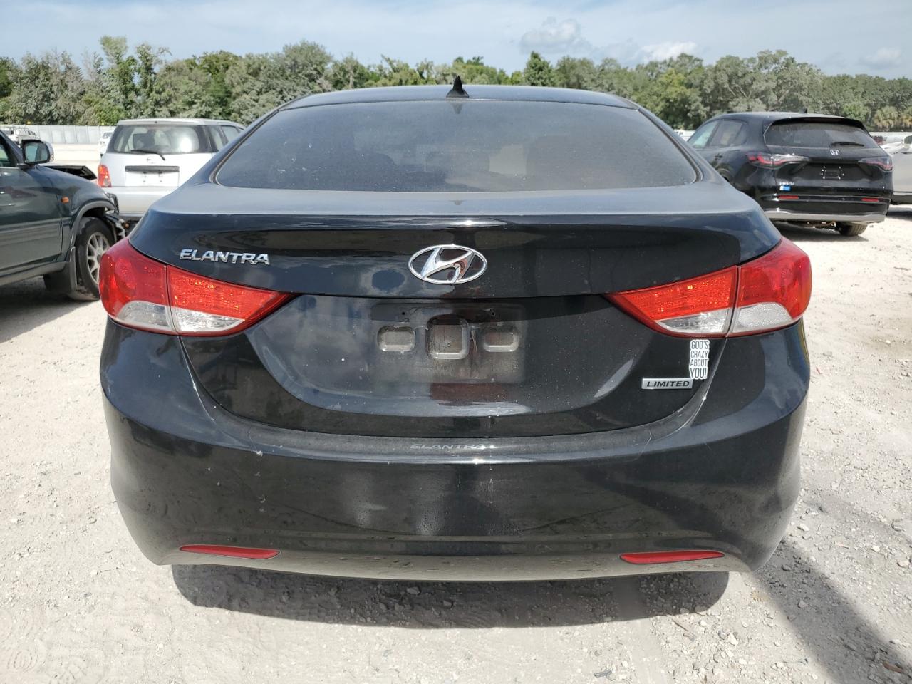 KMHDH4AE5CU431955 2012 Hyundai Elantra Gls