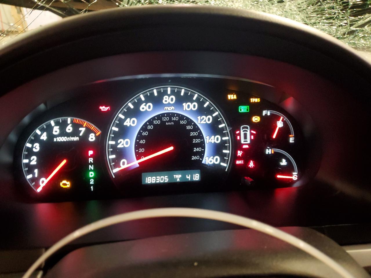 5FNRL38627B124422 2007 Honda Odyssey Exl