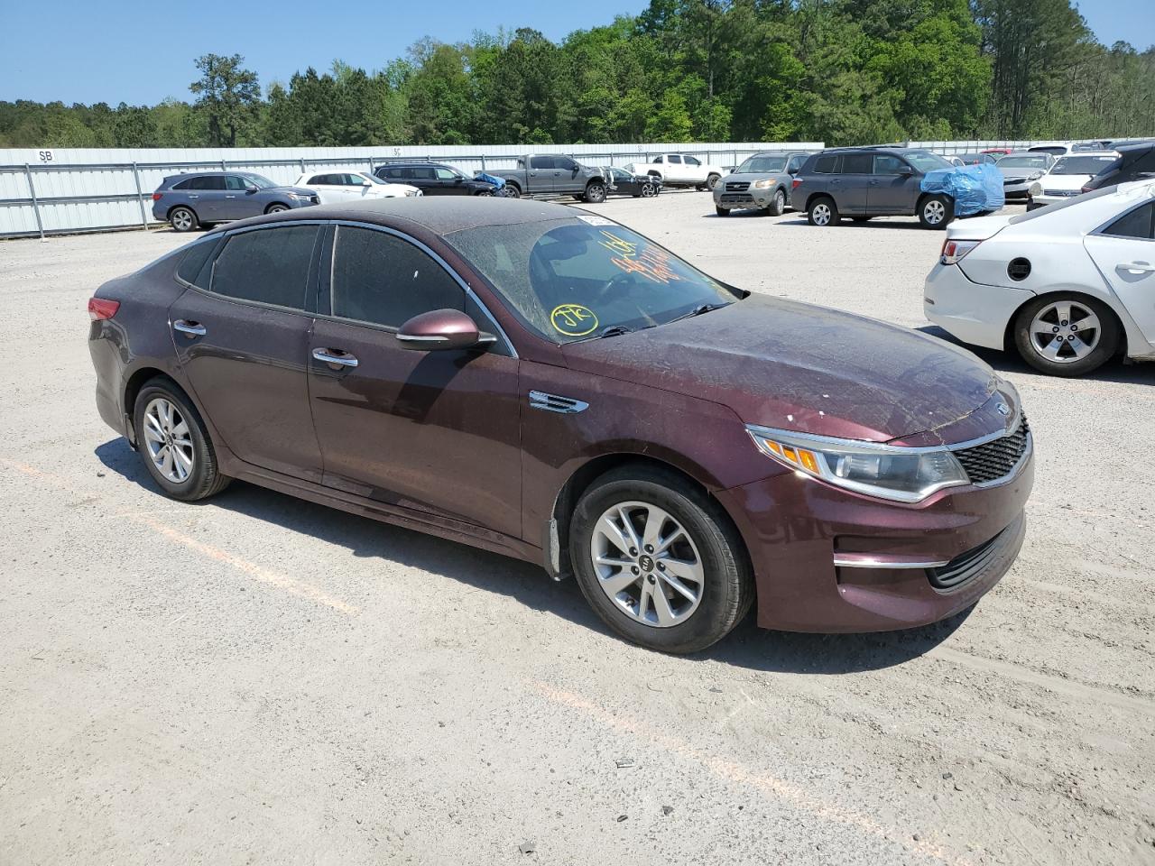 5XXGT4L38GG047305 2016 Kia Optima Lx