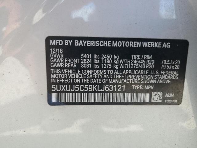 2019 BMW X4 M40I - 5UXUJ5C59KLJ63121