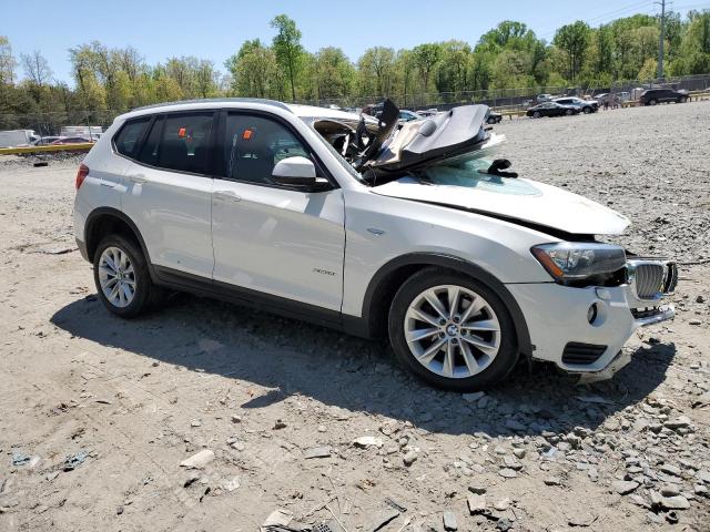 VIN 5UXWX9C52H0T01509 2017 BMW X3, Xdrive28I no.4