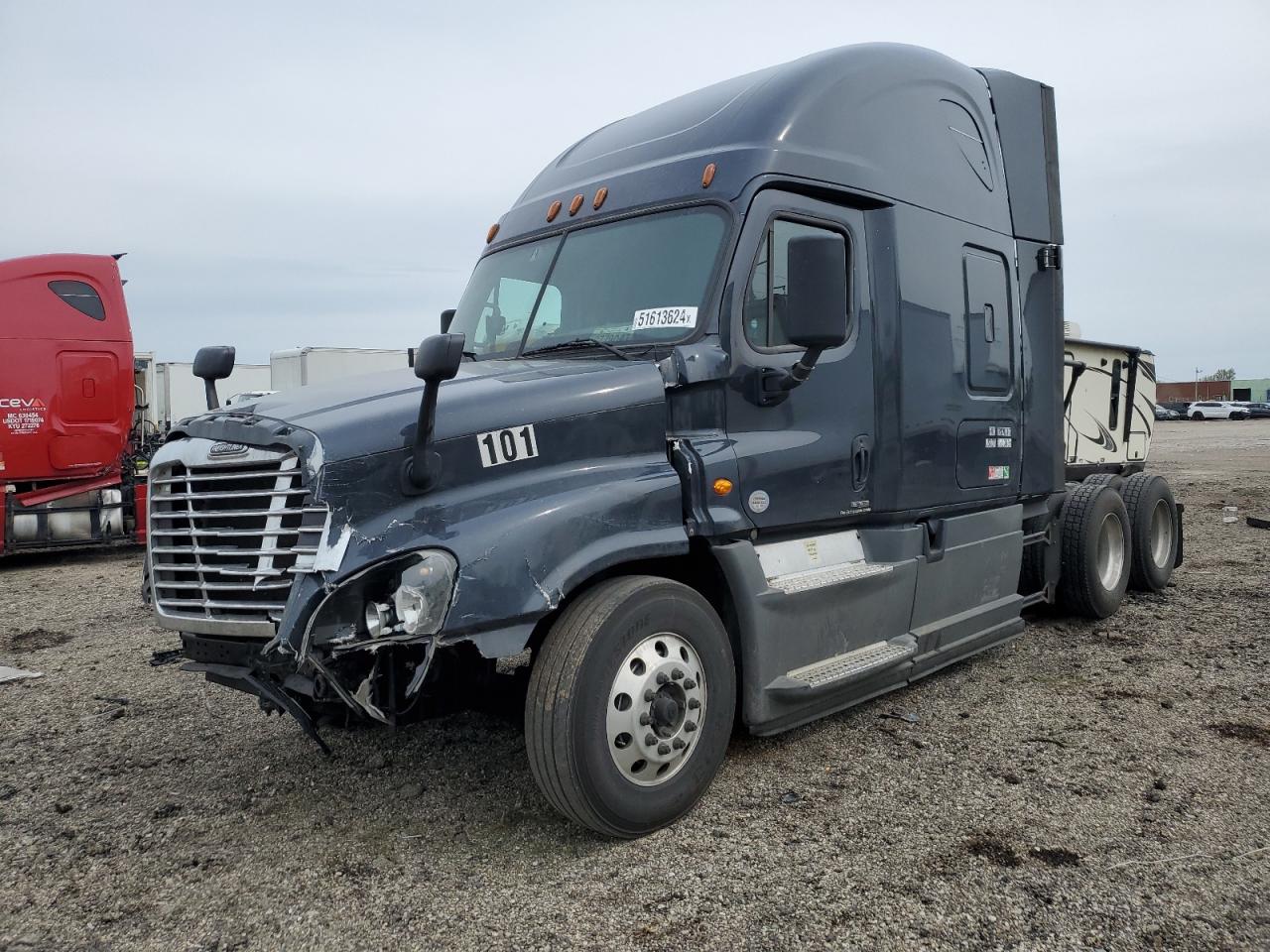 1FUJGLDR4JLJK3335 2018 Freightliner Cascadia 125