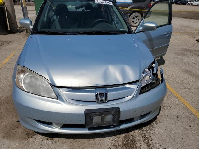 2005 Honda Civic Hybrid VIN: JHMES95615S014209 Lot: 51657414