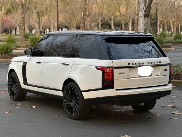 2014 Land Rover Range Rover Supercharged VIN: SALGS3TFXEA167602 Lot: 52245744