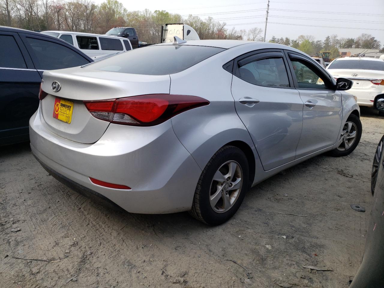 KMHDH4AE8EU029608 2014 Hyundai Elantra Se