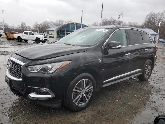 Lot #2441135636 2019 INFINITI QX60 LUXE salvage car